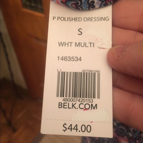 Kim Rogers women's multi colored top size S. - Picture 4 of 6